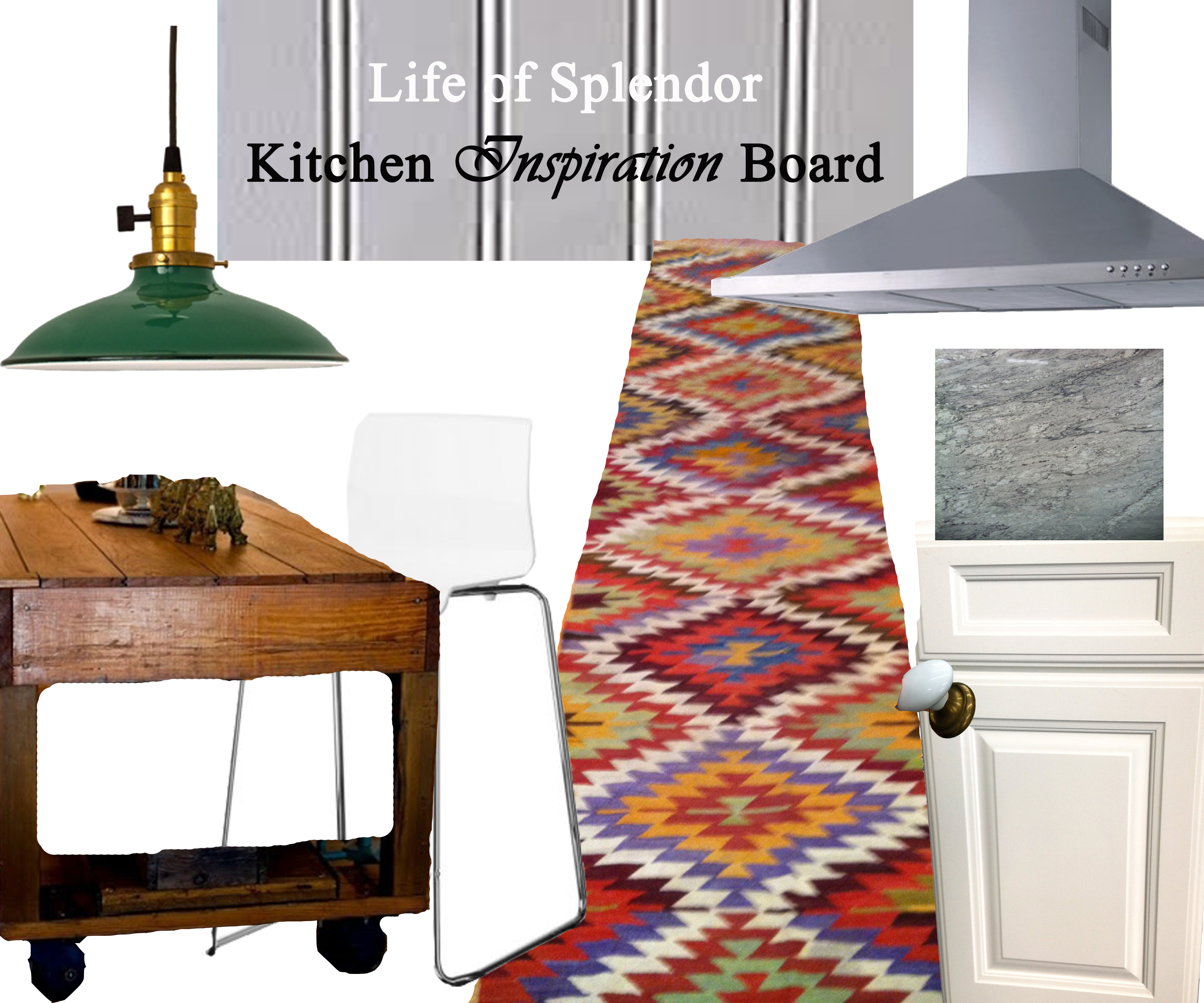 Life of Splendor Kitchen Inspiration Board copy