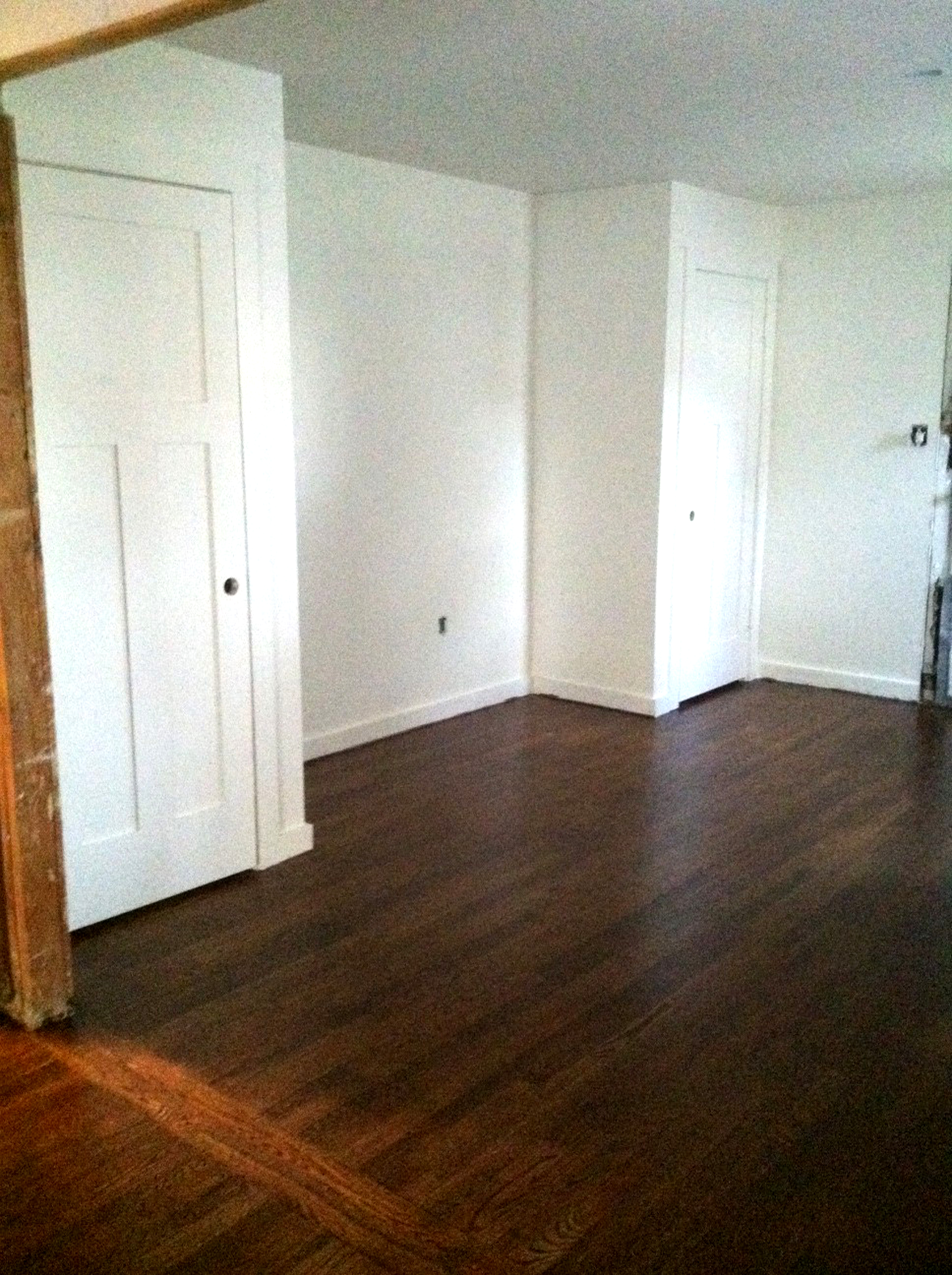 Dark Walnut Floor stain Hardwood Floors