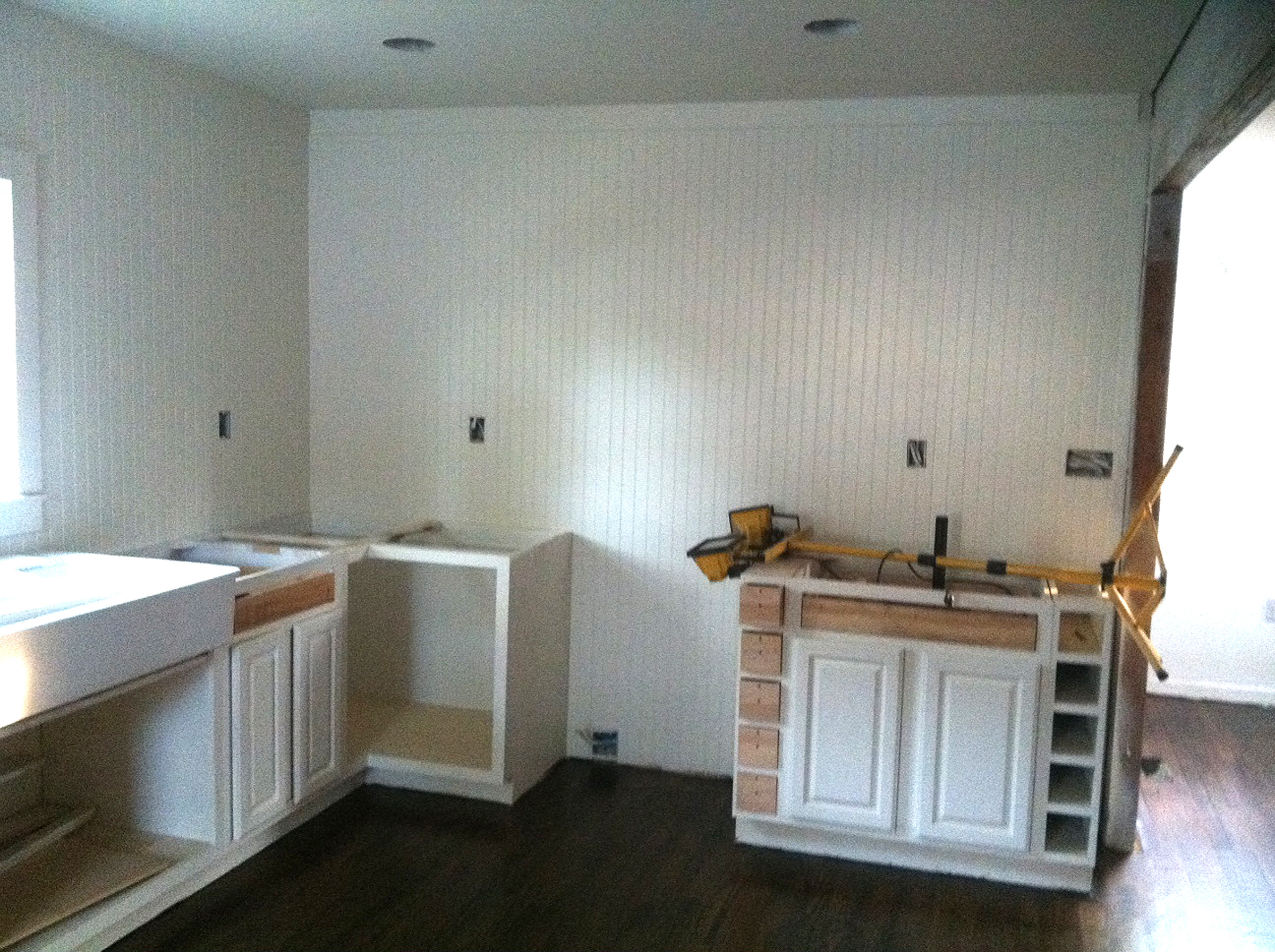 Life of Splendor in progress kitchen renovation 3