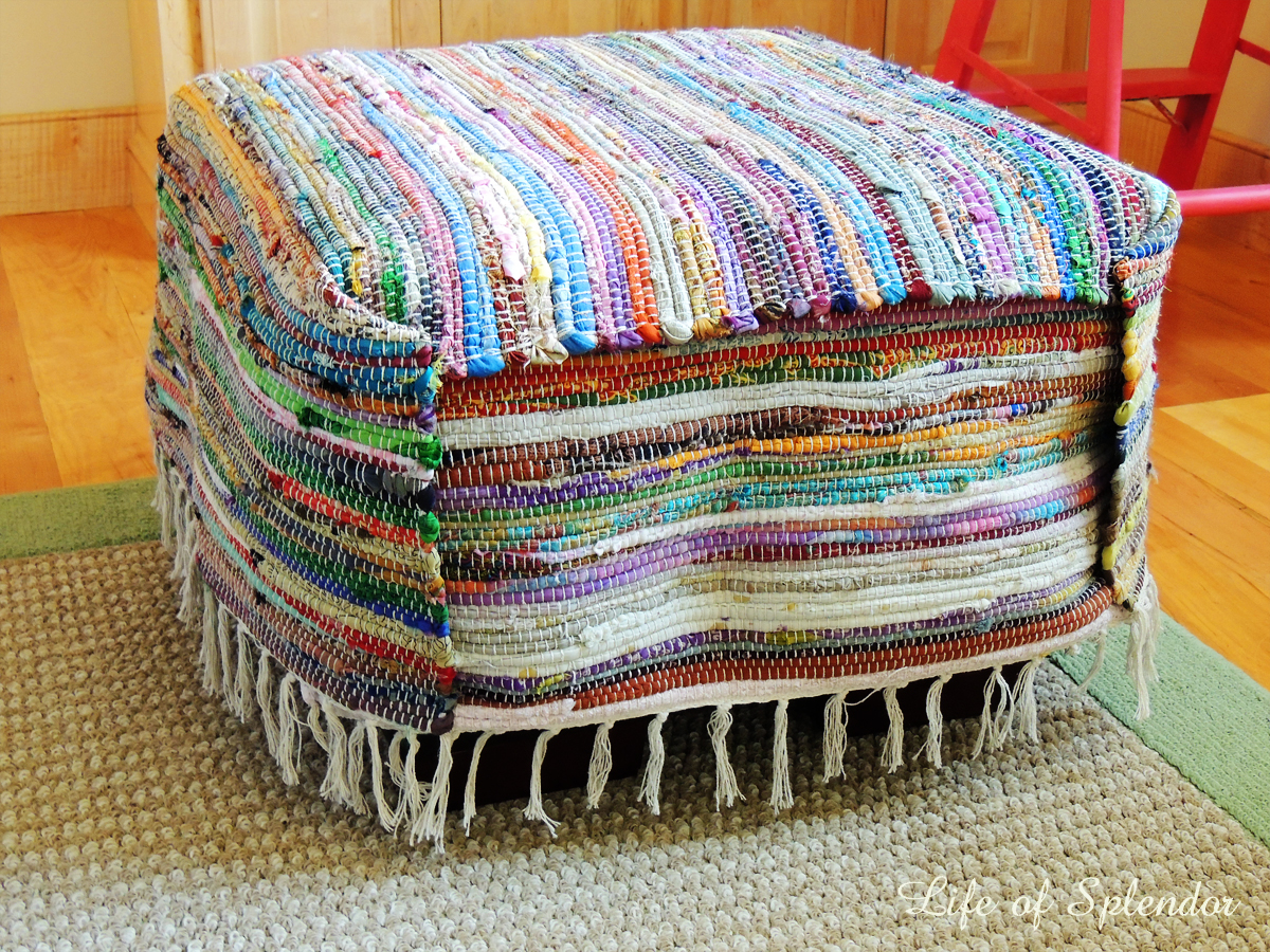 Rug Turned into Slipcover