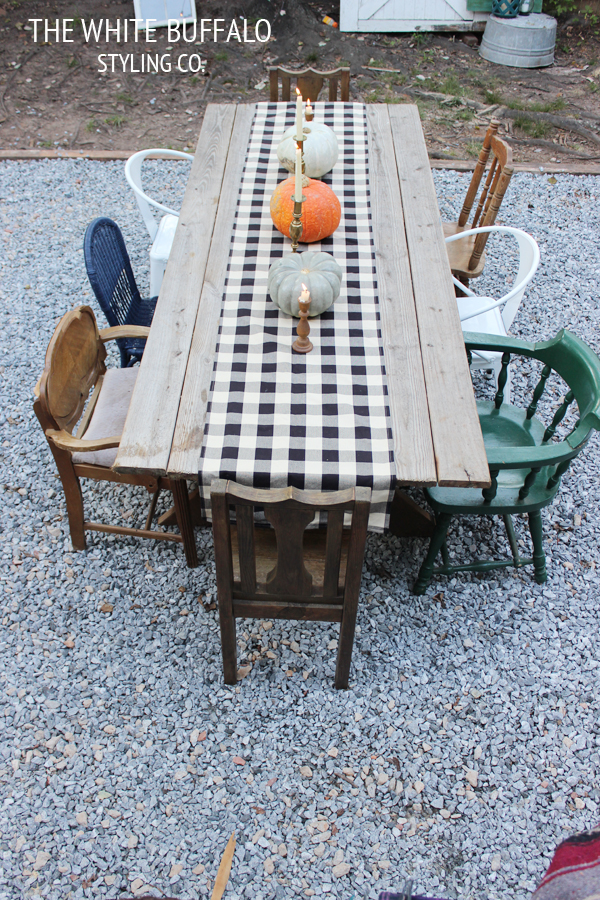 ECLECTIC OUTDOOR DINING
