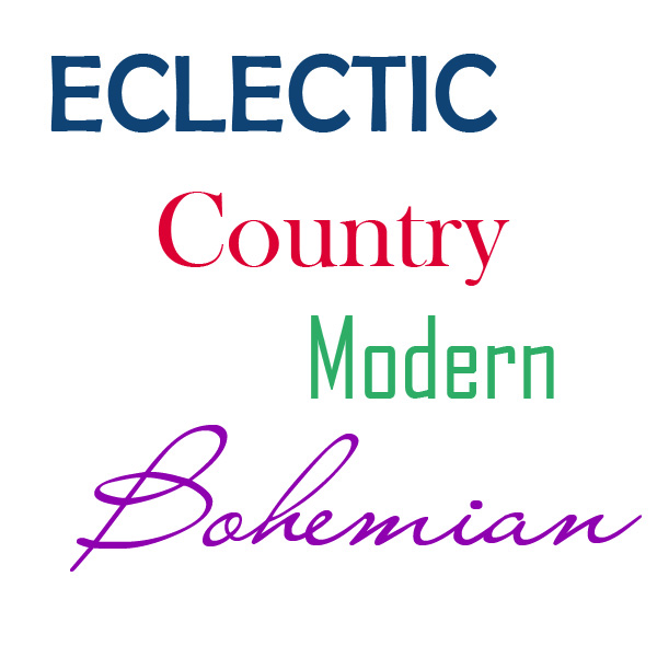 Eclectic Country modern Bohemian copy