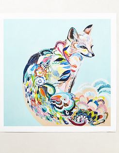 Fancy Fox Print