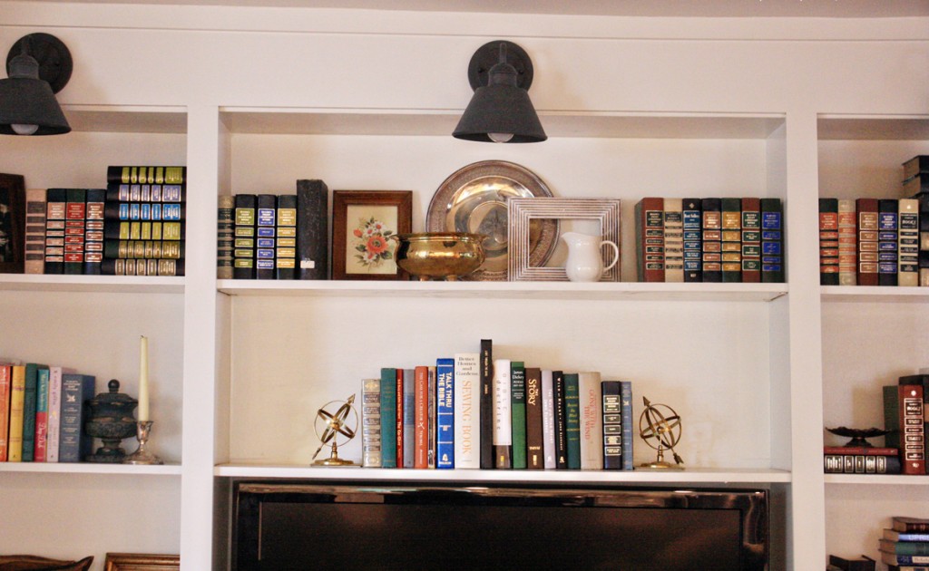 Bookshelf Styling 3