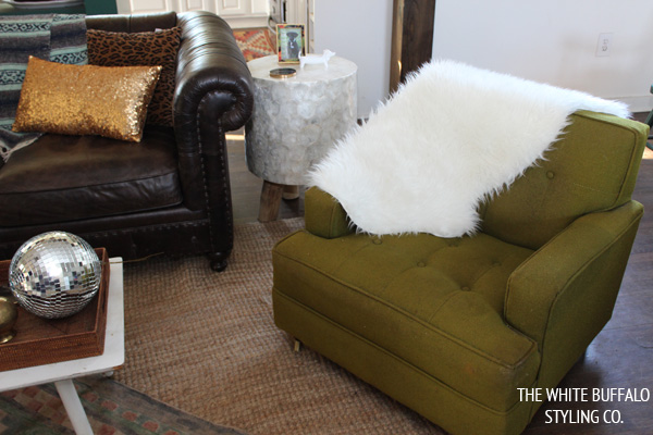 Tufted Mid-century Chair