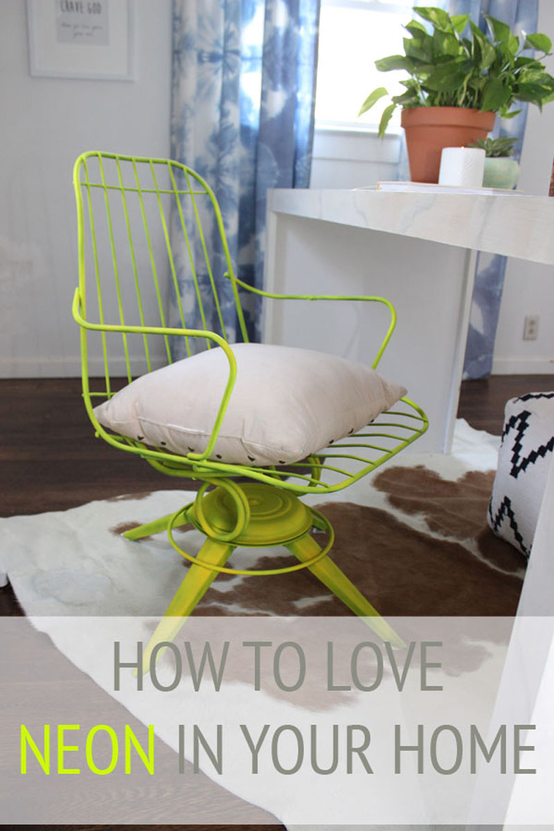 How to Love Neon in Your Home