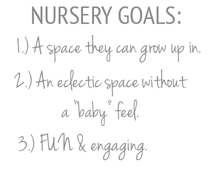 nursery-goals