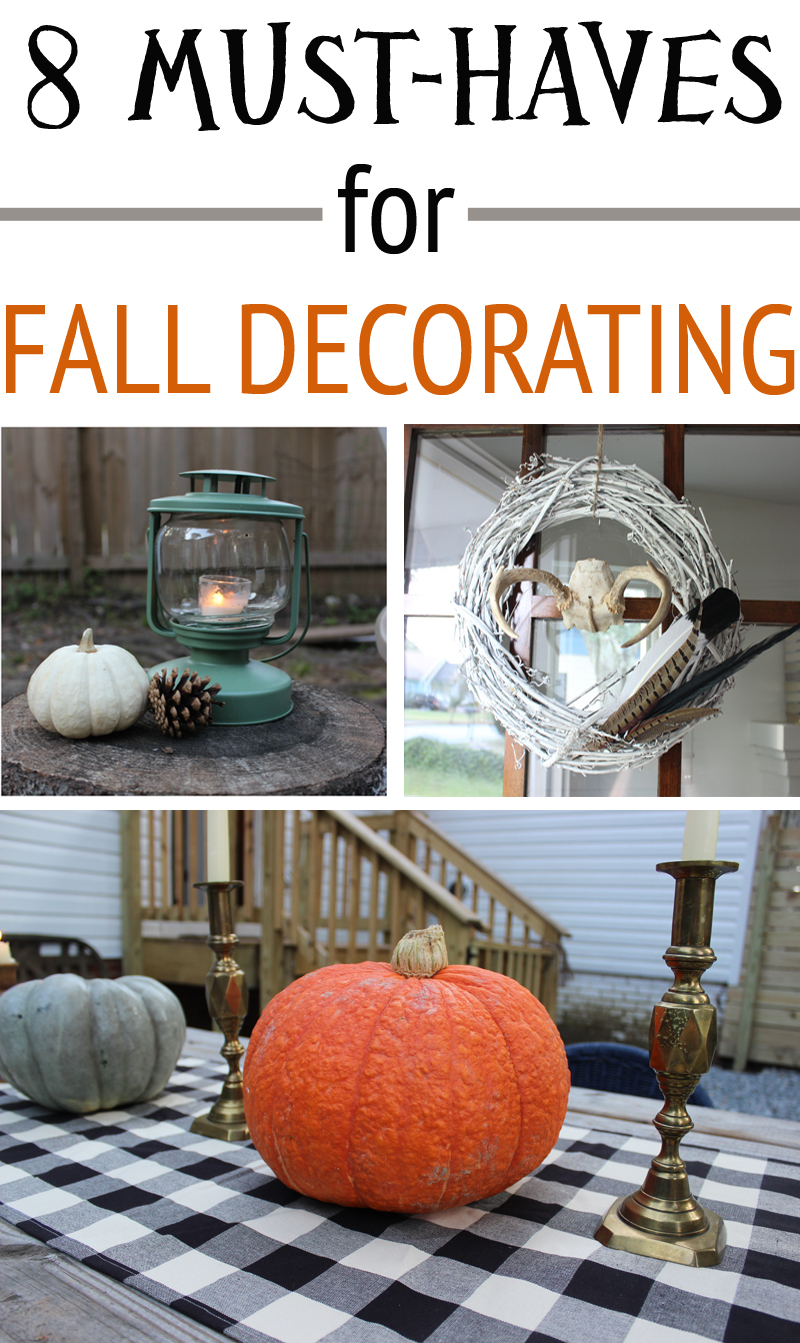 8 Must-haves for Fall Decorating