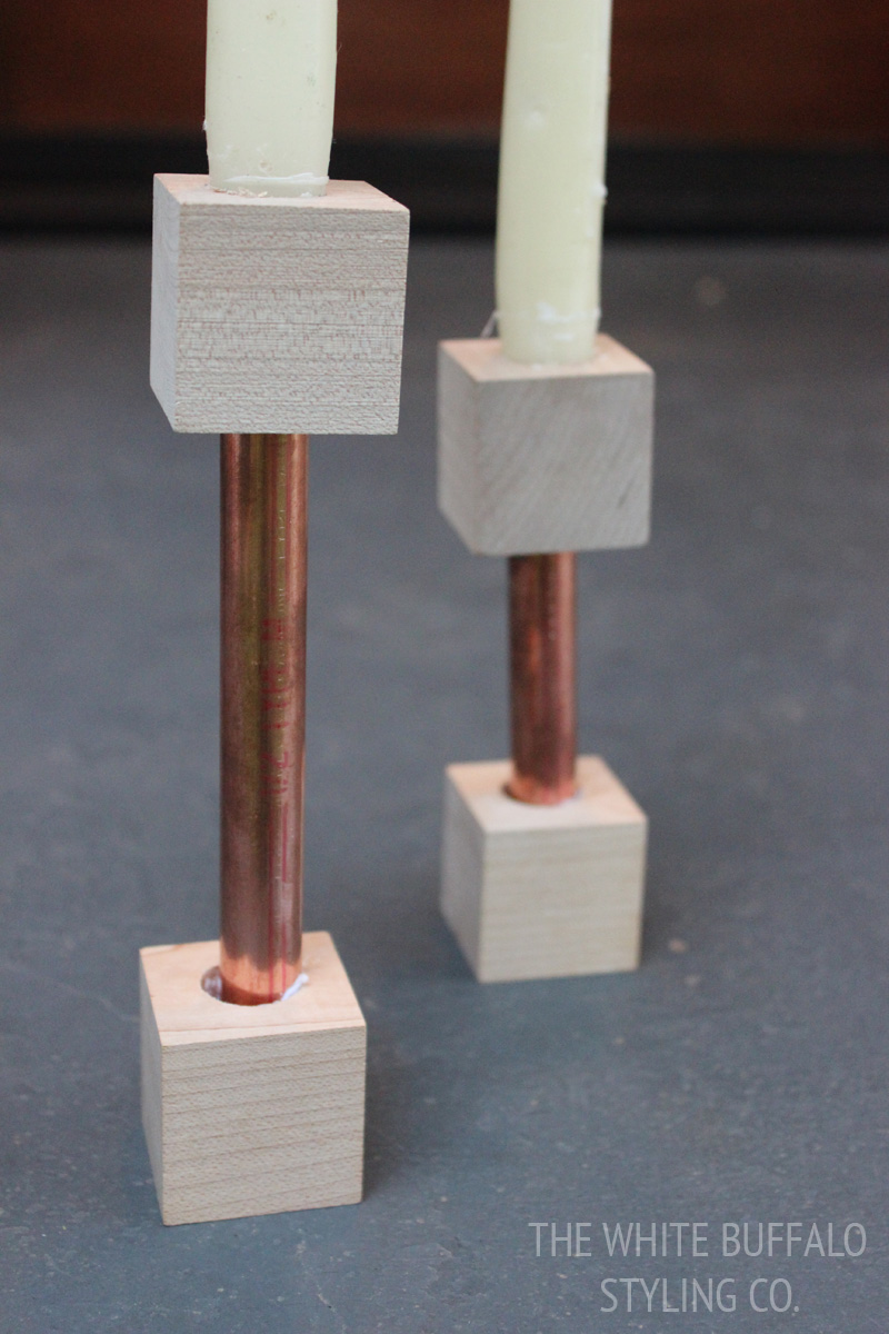 copper-candlesticks