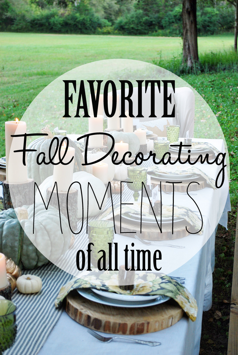 Favorite Fall Decorating Moments of All Time
