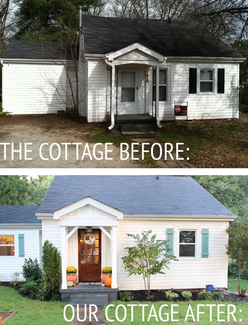 Cottage Before & After