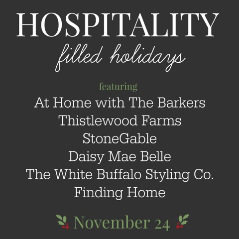 Hospitality filled Holidays-At Home with The Barkers